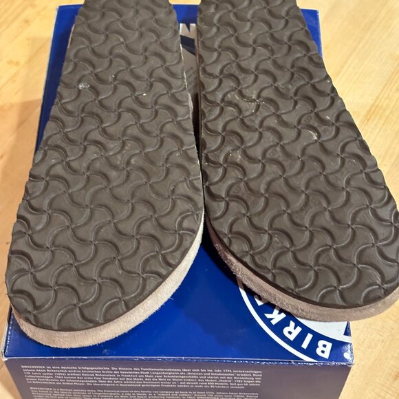 Birkenstock Tan Suede Loafers